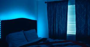 Chambre bleue ambiance somnabule